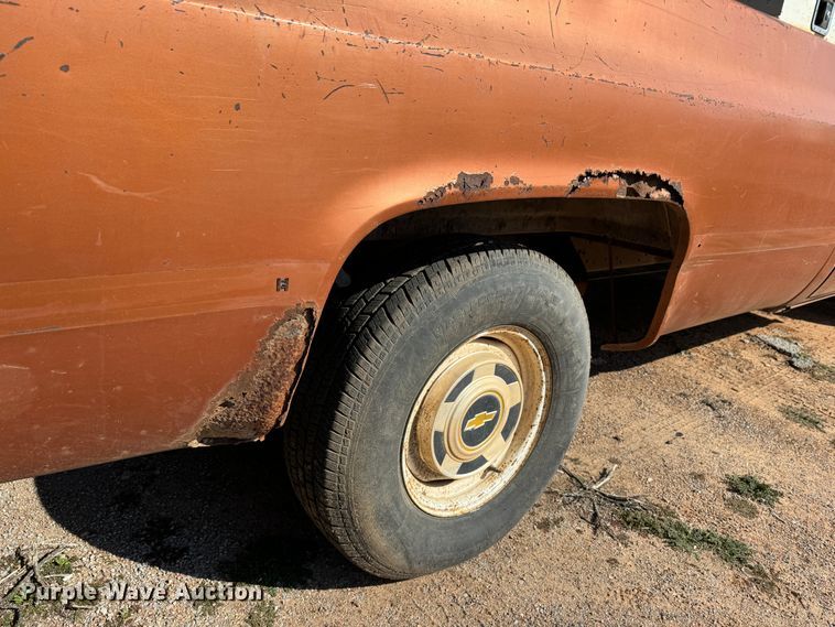 image for item DK6784 1981 Chevrolet C10 pickup truck