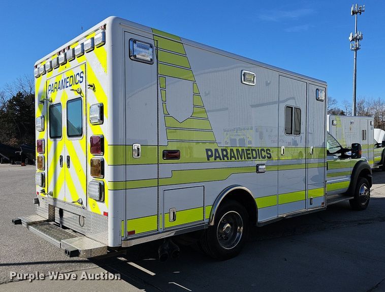 image for item DM1538 2014 Ford F550 Super Duty XLT ambulance