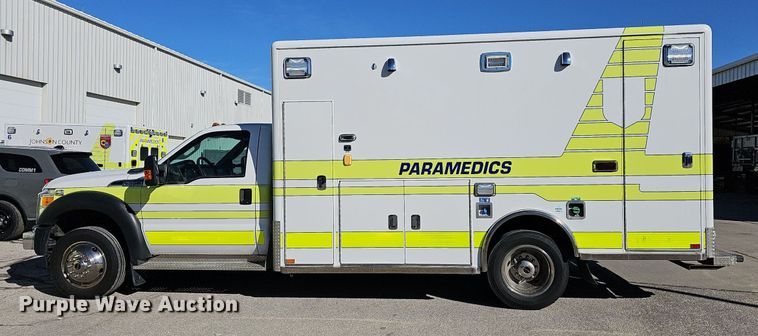 image for item DM1538 2014 Ford F550 Super Duty XLT ambulance