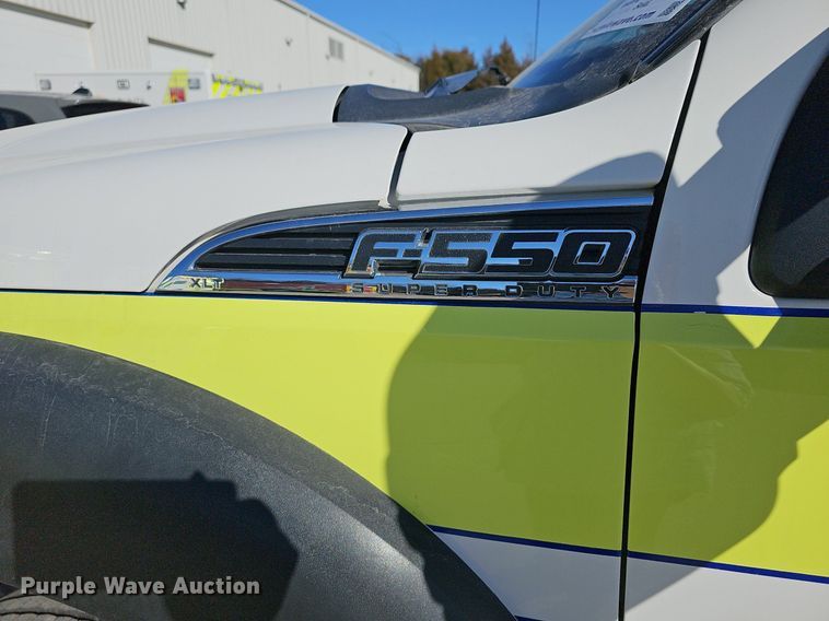 image for item DM1538 2014 Ford F550 Super Duty XLT ambulance