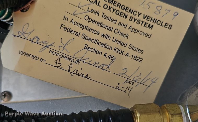 image for item DM1538 2014 Ford F550 Super Duty XLT ambulance