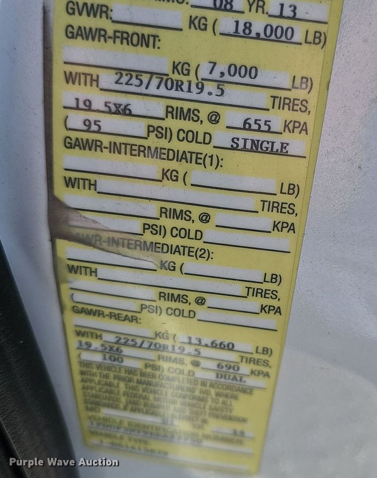 image for item DM1538 2014 Ford F550 Super Duty XLT ambulance