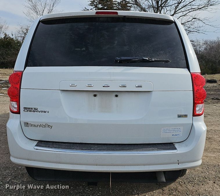 image for item DM1541 2016 Braun handicap accessible van