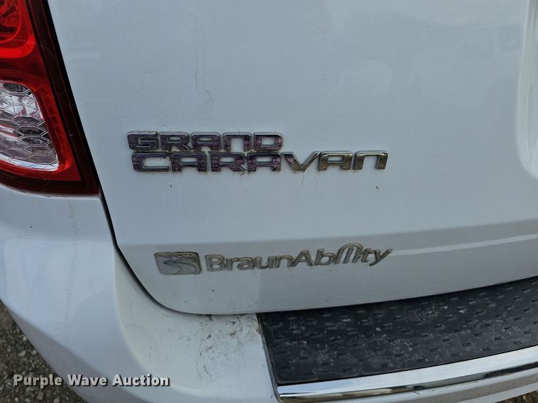 image for item DM1541 2016 Braun handicap accessible van