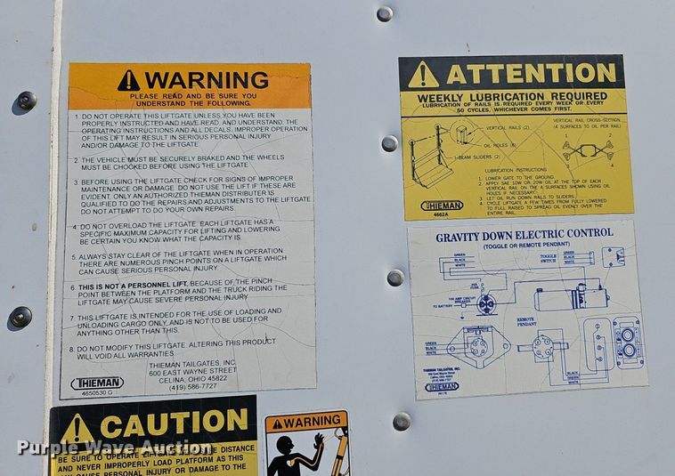 image for item DM1542 2012 Ford E350 Super Duty box truck