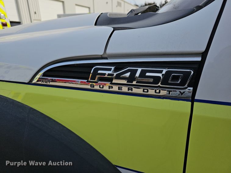 image for item DM1549 2012 Ford F450 Super Duty XLT ambulance