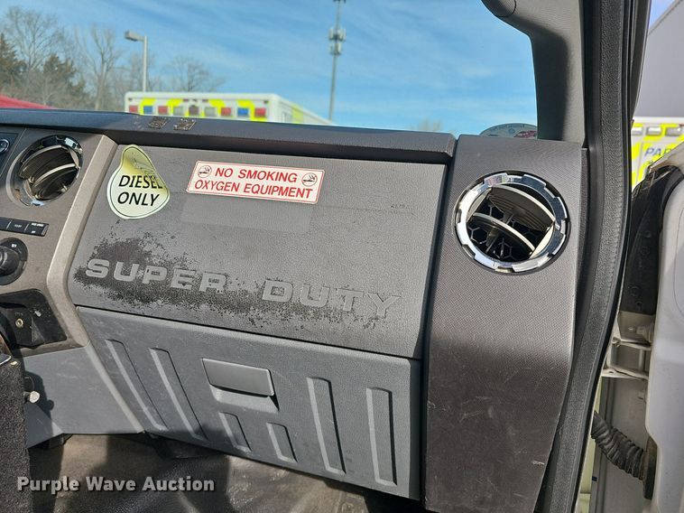 image for item DM1549 2012 Ford F450 Super Duty XLT ambulance