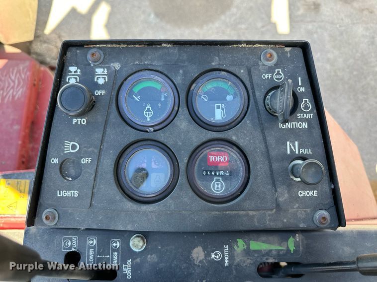 image for item DM2702 Toro Groundmaster 225 lawn mower