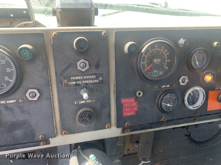 image for item DM7743 1991 Oshkosh TA-1500  fire truck