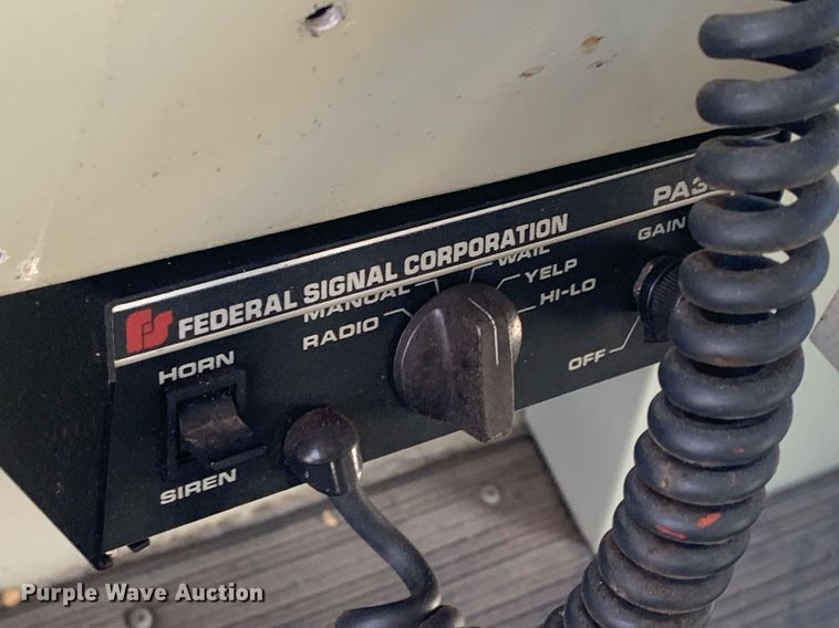 image for item DM7743 1991 Oshkosh TA-1500  fire truck