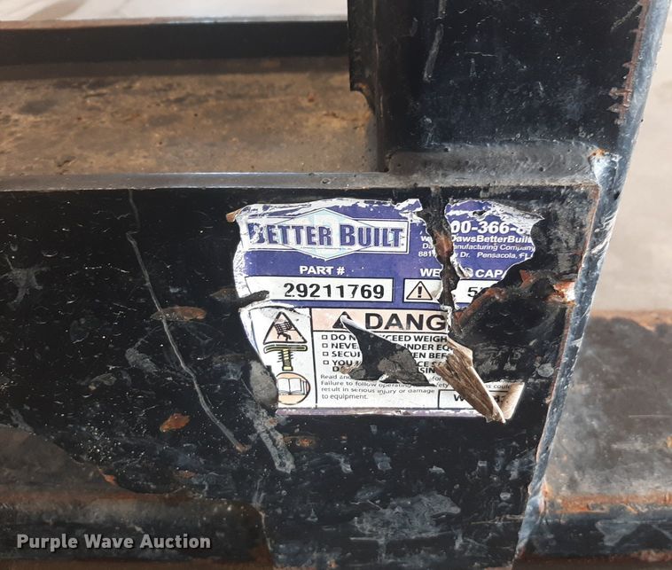 image for item DP2614 Better Built  wheel loader forks