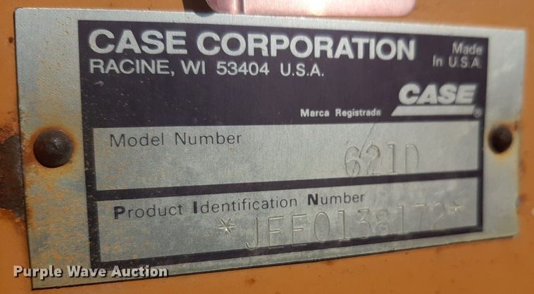 image for item DP2617 2005 Case 621D wheel loader