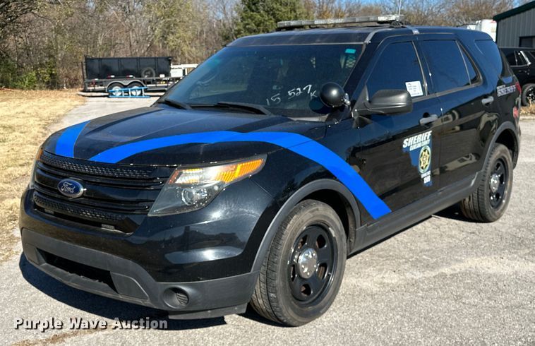 image for item DP3254 2015 Ford Explorer Police Interceptor SUV