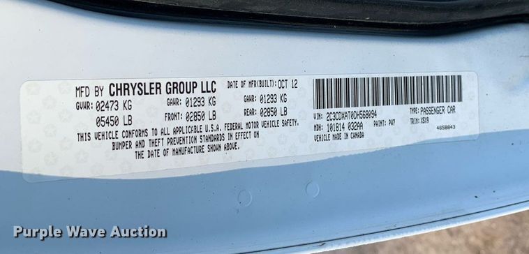 image for item DP8808 2013 Dodge Charger police 