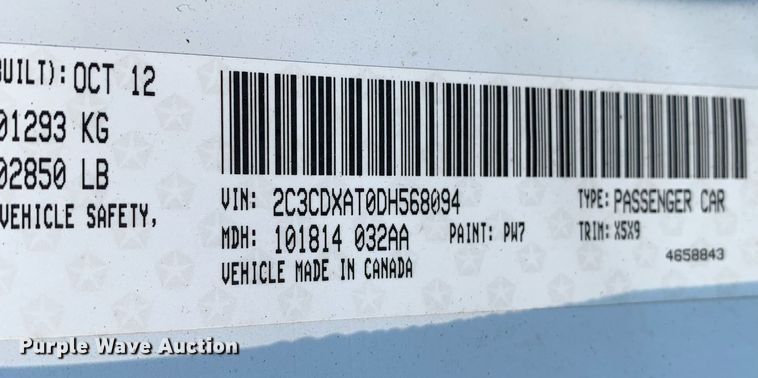 image for item DP8808 2013 Dodge Charger police 