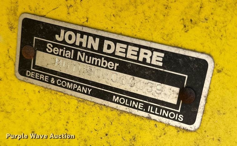 image for item DQ1585 John Deere F930 lawn mower