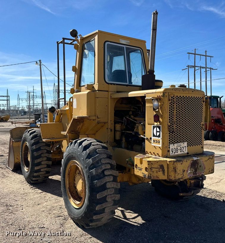 image for item DQ1586 1982 Caterpillar 930  wheel loader