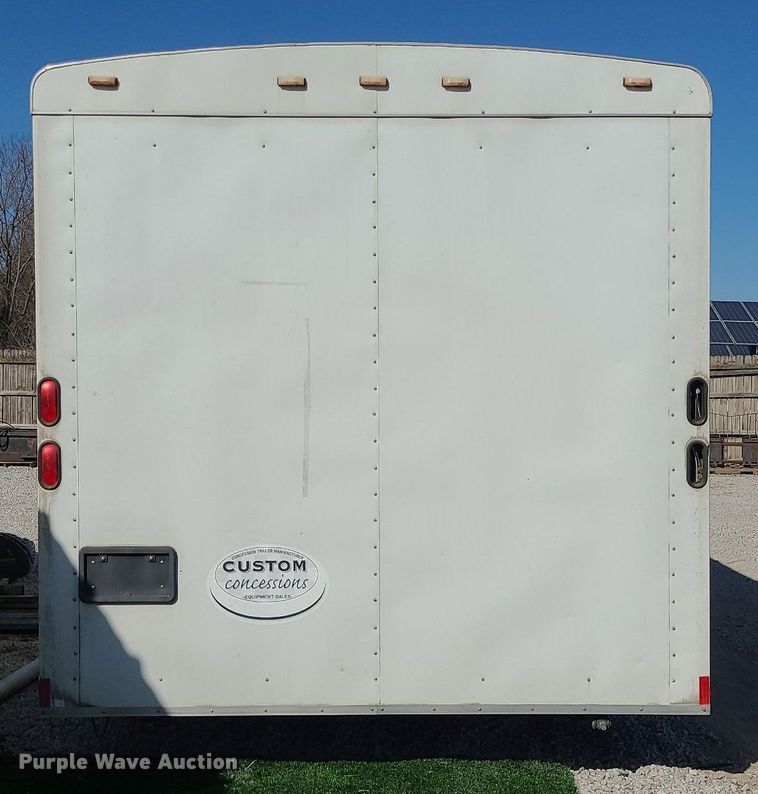 image for item DR5258 2005 Forest River concession trailer