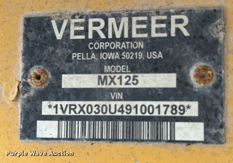 image for item EG0191 2010 Vermeer D16X20II directional boring unit