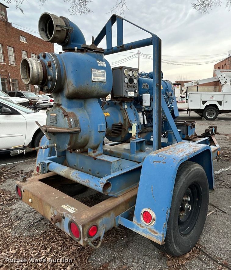 image for item EG0193 1999 Gorman Rupp 16A2-F3L pump