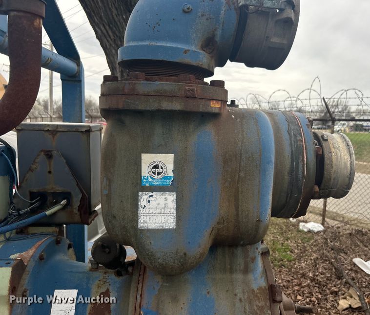 image for item EG0193 1999 Gorman Rupp 16A2-F3L pump