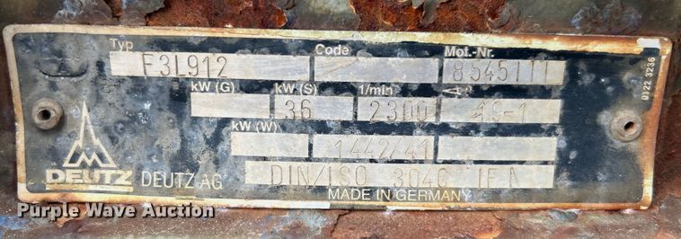 image for item EG0193 1999 Gorman Rupp 16A2-F3L pump