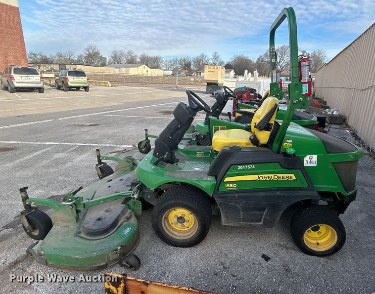 image for item EG0199 2017 John Deere 1550 TerrainCut  ZTR lawn mower