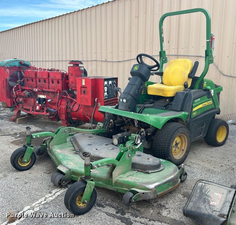 image for item EG0200 2017 John Deere 1550 TerrainCut ZTR lawn mower