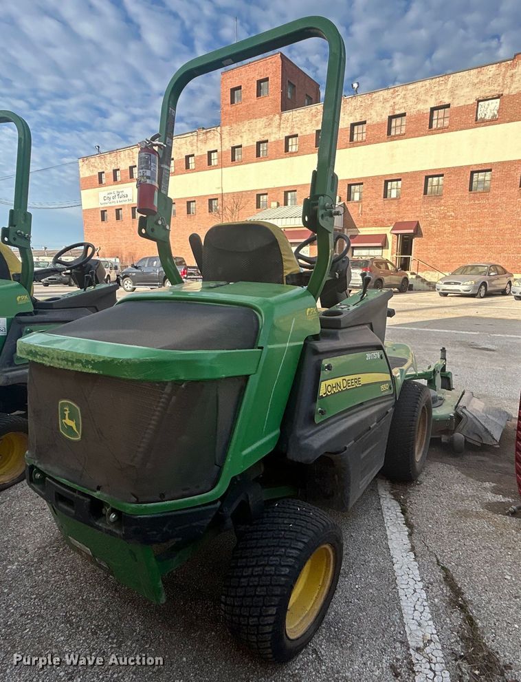 image for item EG0200 2017 John Deere 1550 TerrainCut ZTR lawn mower