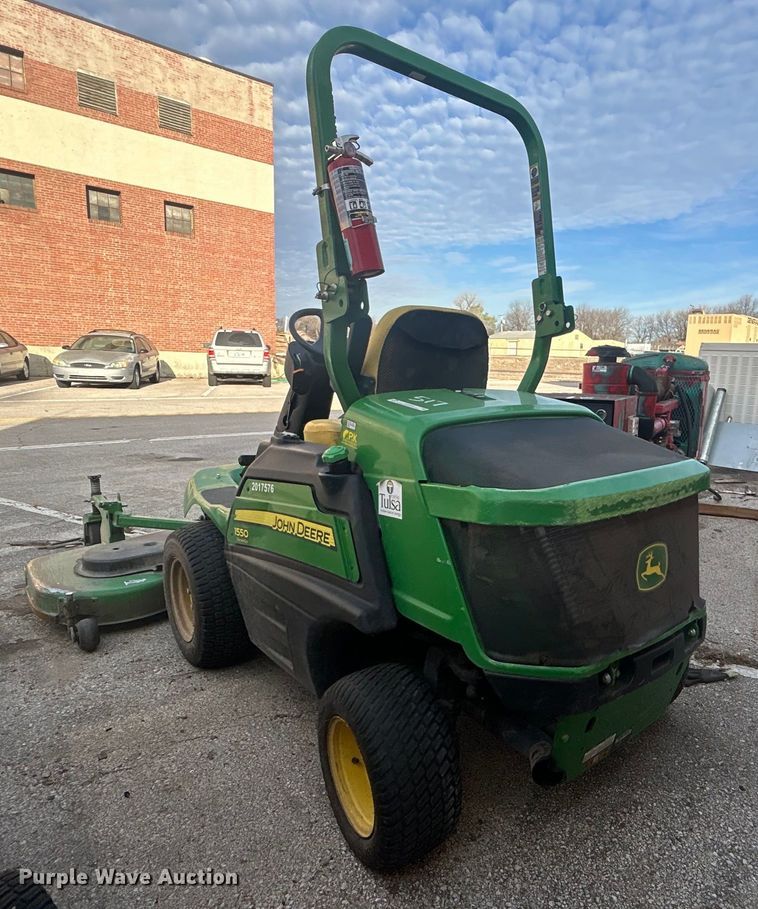 image for item EG0200 2017 John Deere 1550 TerrainCut ZTR lawn mower