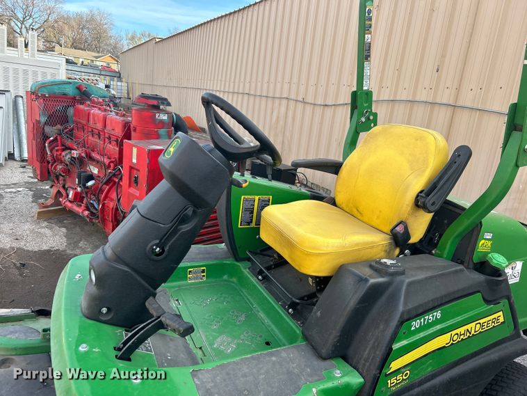 image for item EG0200 2017 John Deere 1550 TerrainCut ZTR lawn mower
