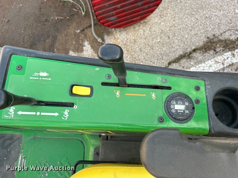 image for item EG0200 2017 John Deere 1550 TerrainCut ZTR lawn mower