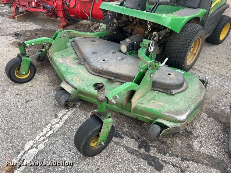 image for item EG0200 2017 John Deere 1550 TerrainCut ZTR lawn mower