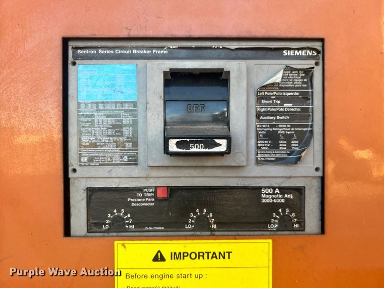 image for item EG0202 2007 Generac 819900300 generator