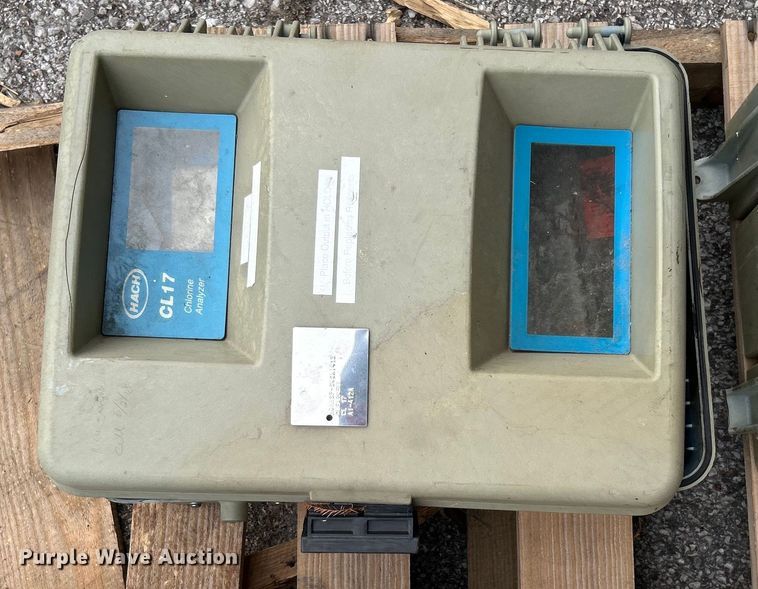 image for item EG0207 (5) HACH CL17 chlorine analyzers