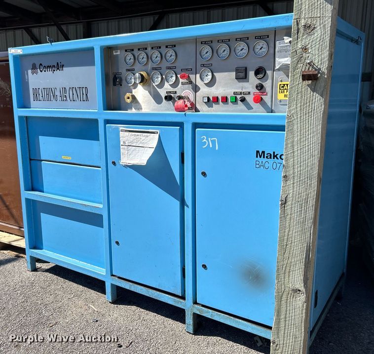 image for item EG0224 CompAir Mako BA077320 breathing air compressor