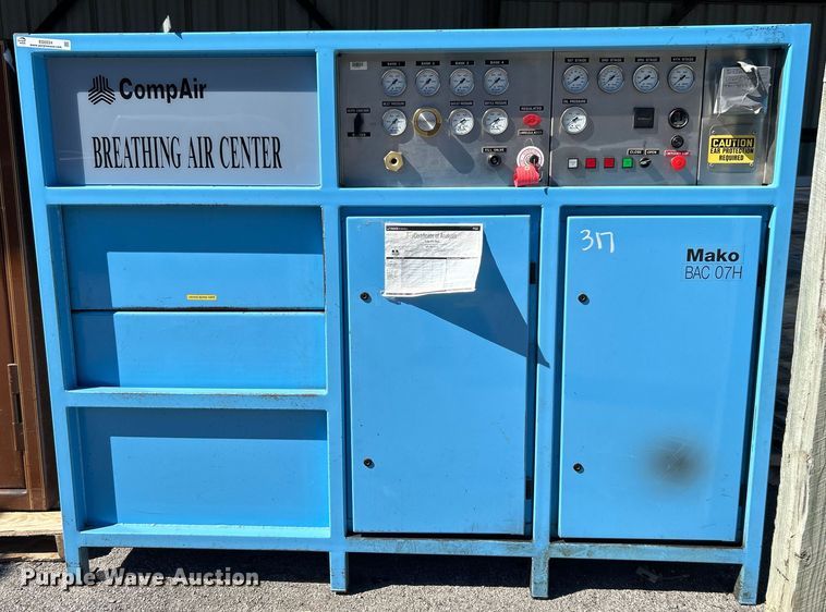 image for item EG0224 CompAir Mako BA077320 breathing air compressor