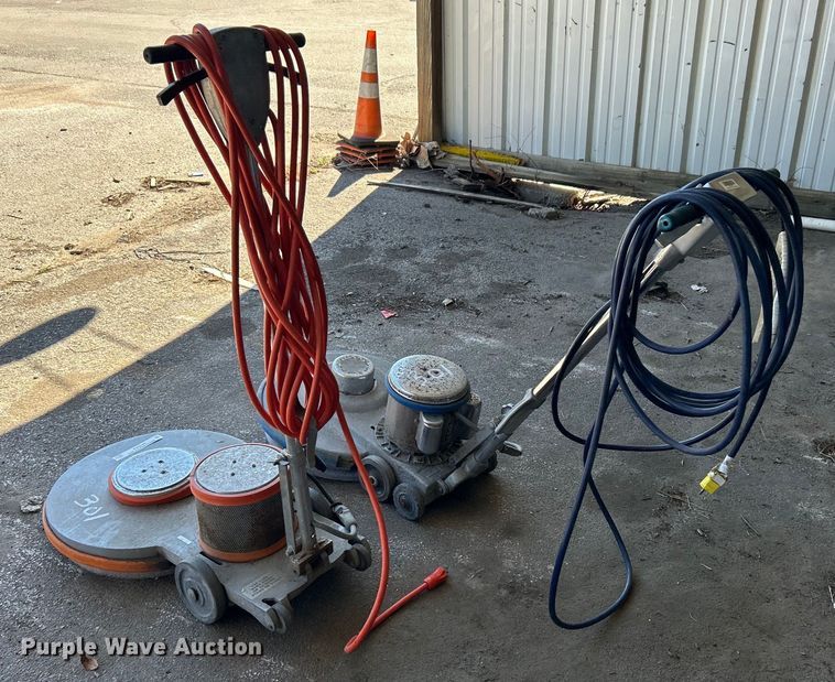image for item EG0229 (2) floor scrubbers