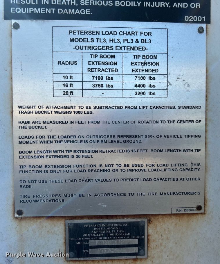 image for item EG0234 2008 International 4400 SBA dump truck