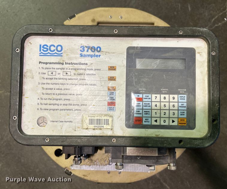 image for item EG0239 ISCO 3700 water sampler