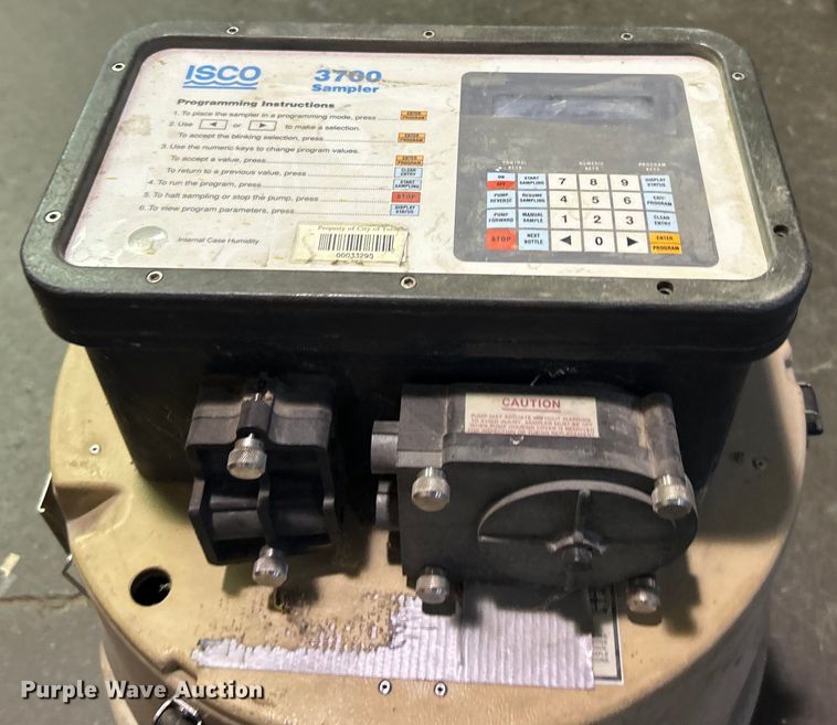 image for item EG0239 ISCO 3700 water sampler