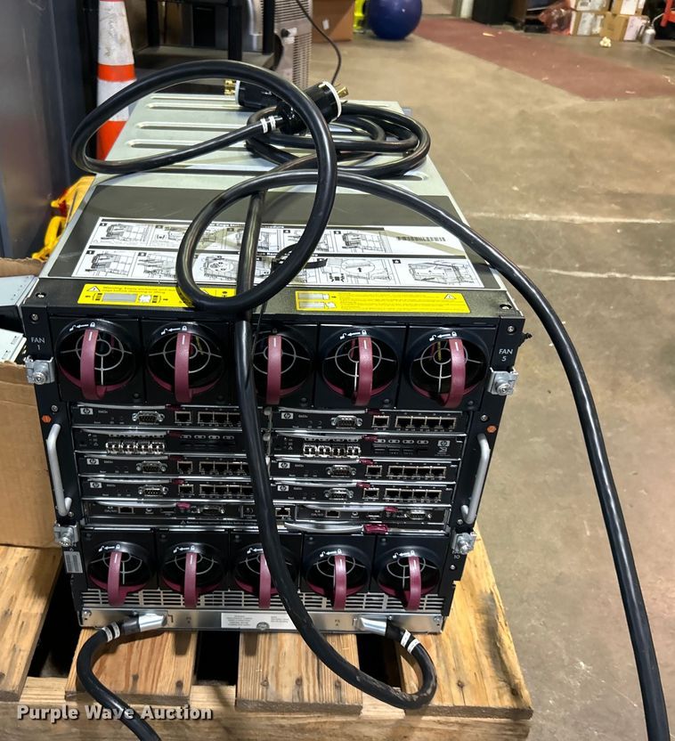 image for item EG0280 (4) HP Bladesystem C7000 enclosure