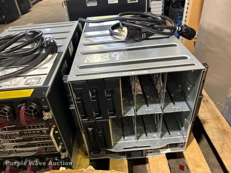 image for item EG0280 (4) HP Bladesystem C7000 enclosure