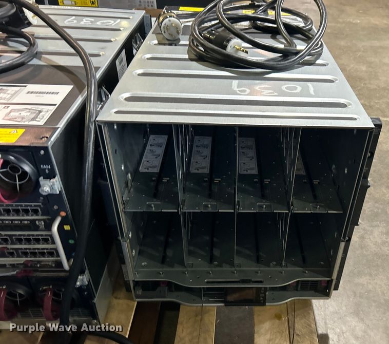 image for item EG0280 (4) HP Bladesystem C7000 enclosure