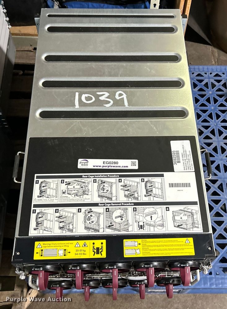 image for item EG0280 (4) HP Bladesystem C7000 enclosure