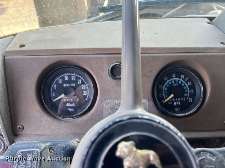 image for item EI0618 1980 Mack  dump truck