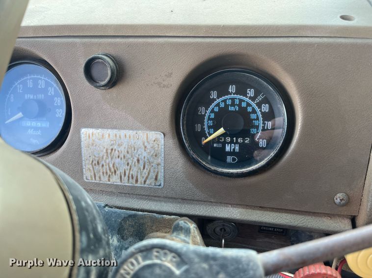 image for item EI0618 1980 Mack  dump truck