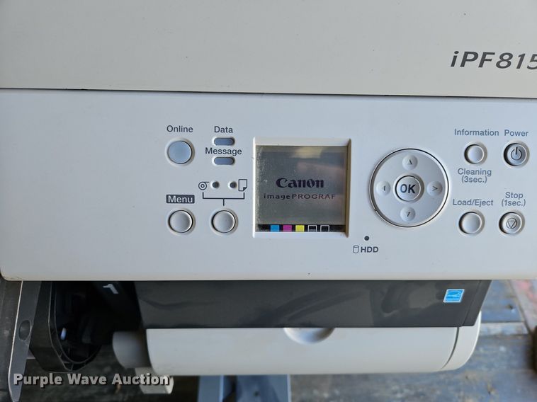 image for item EI3570 Canon iPF815 printer