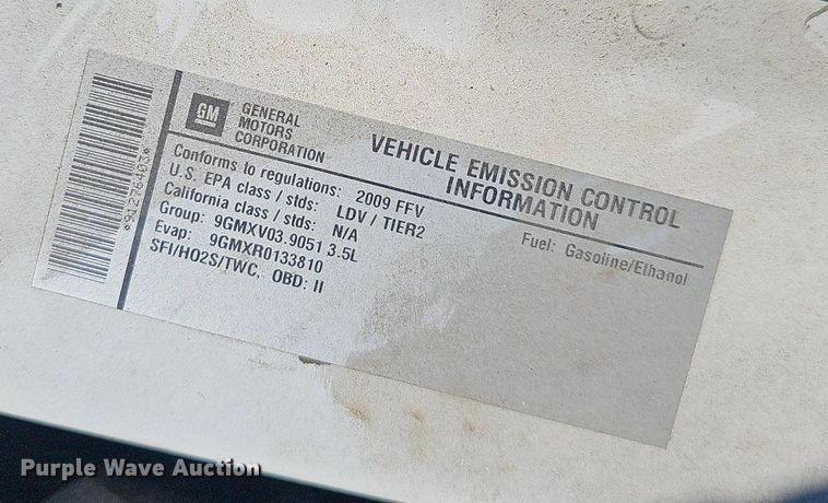 image for item EJ5878 2009 Chevrolet  Impala LS 