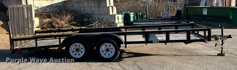 image for item EK4059 2009 Big Tex  50LA-18 utility trailer